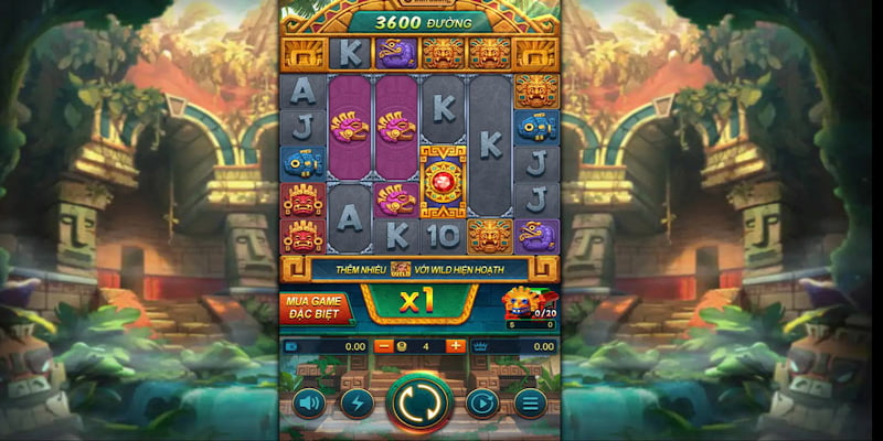 Các hình ảnh trong game Kho Báu Aztec đặc sắc